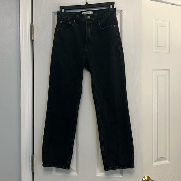 Abercrombie & Fitch The Ankle Straight Ultra High Rise jeans size 25/0S. - Picture 1 of 3